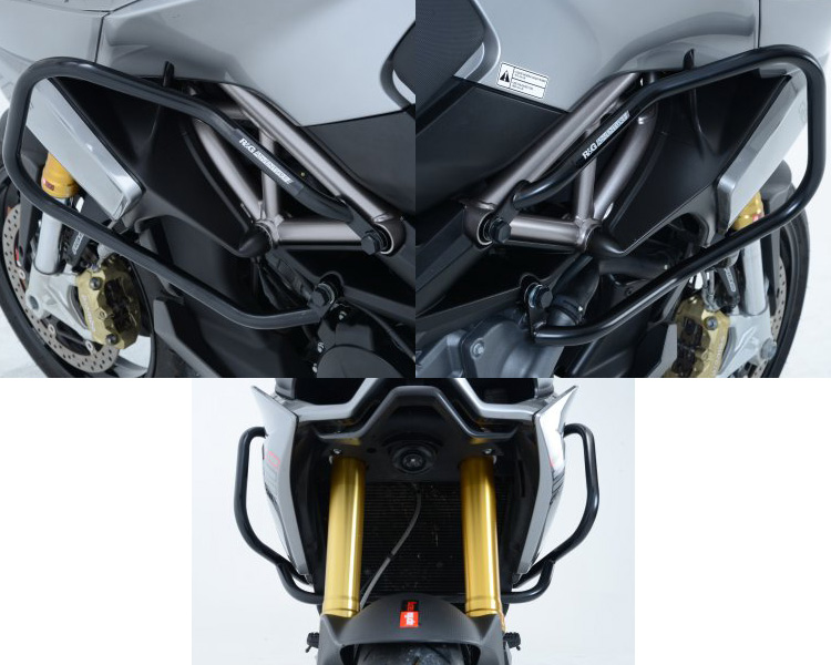 Adventure Bars:BLACK APRILIA Caponord1200(13-)