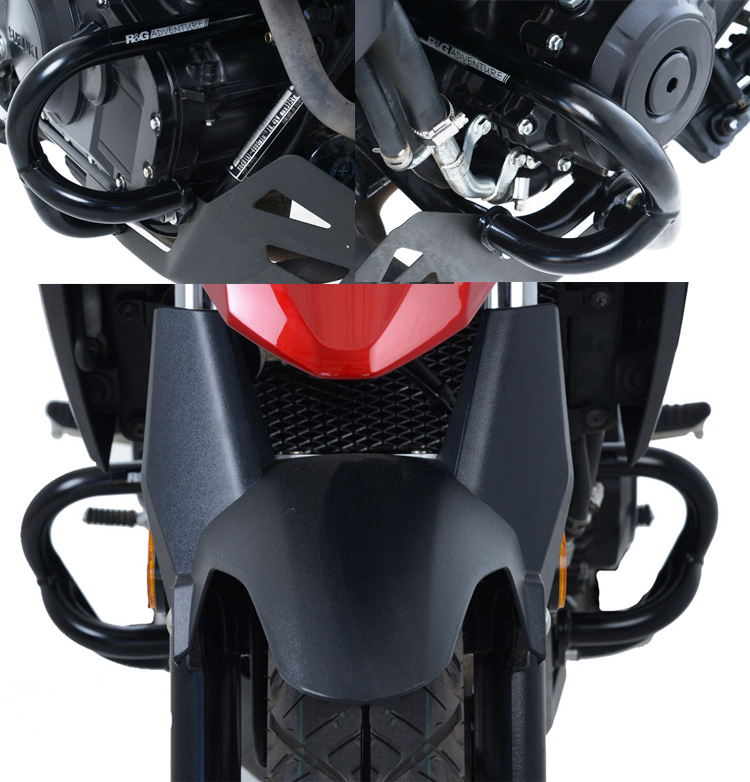 Adventure Bars:BLACK SUZUKI V-Strom250(18-)