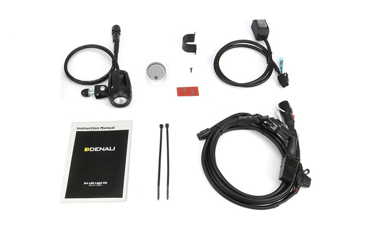 デナリ DM マイクロシングル輝度 LEDライティングキット（ブラック） TT-DM DENALI ヘッドライト・バルブ バイク 汎用 