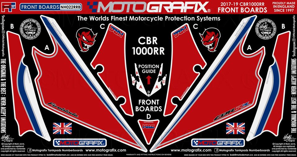 HONDA | フロントパッド MOTOGRAFIX HONDA | フロントパッド MOTOGRAFIX