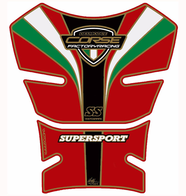 MOTOGRAFIX（モトグラフィックス) TANK PAD DUCATI SS Supersport(89-98) TD023RT