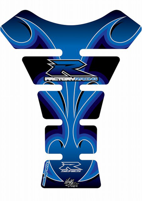 MOTOGRAFIX（モトグラフィックス） TANK PAD SUZUKI SPINE BLUE TS003B