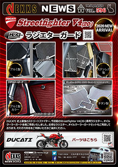 R&G RACING PRODUCTS Streetfighter V4(20-) ラジエターガード